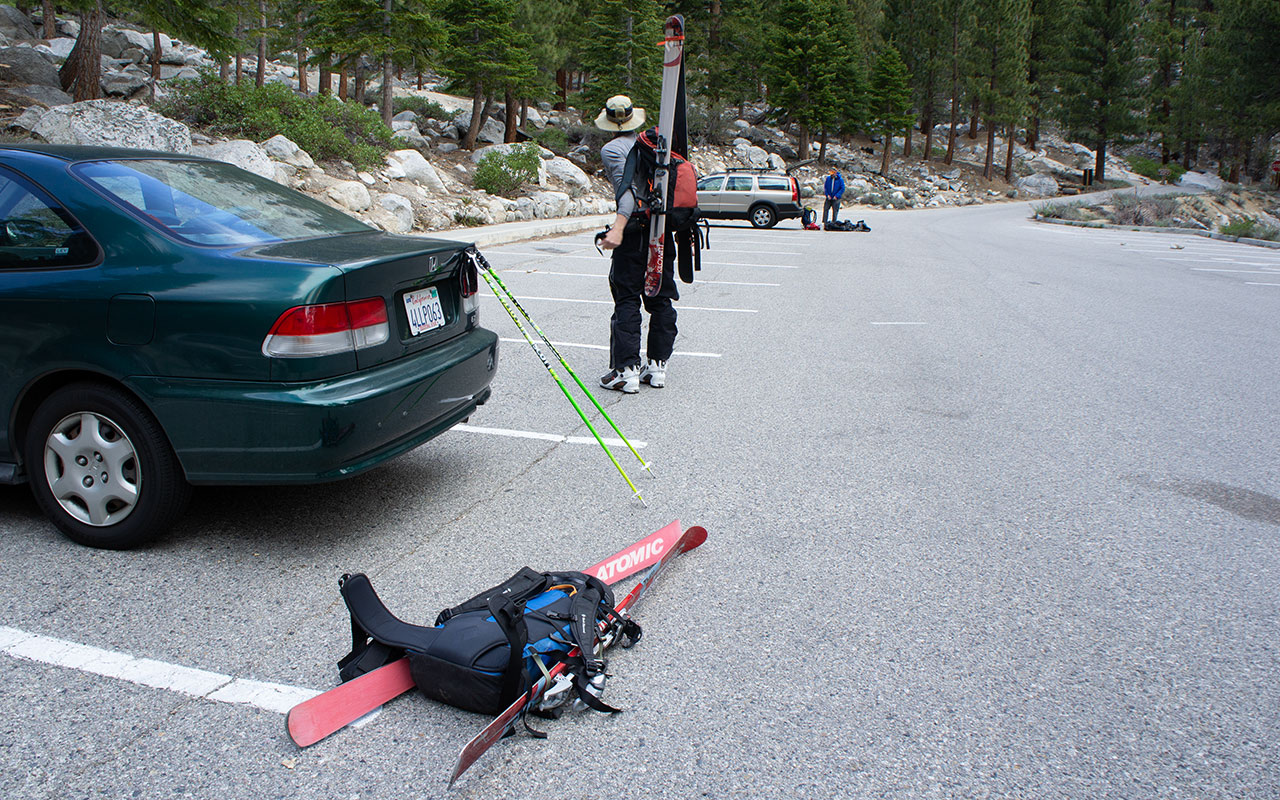 Whitney Portal Parking Lot