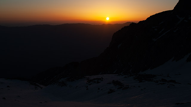 Sunrise Over Owens Valley