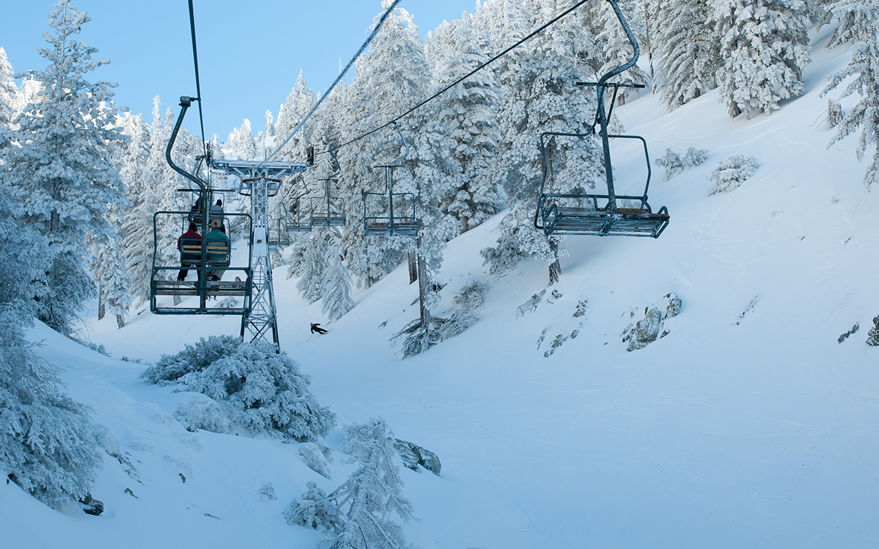 Mt. Baldy Ski Area — With Snow