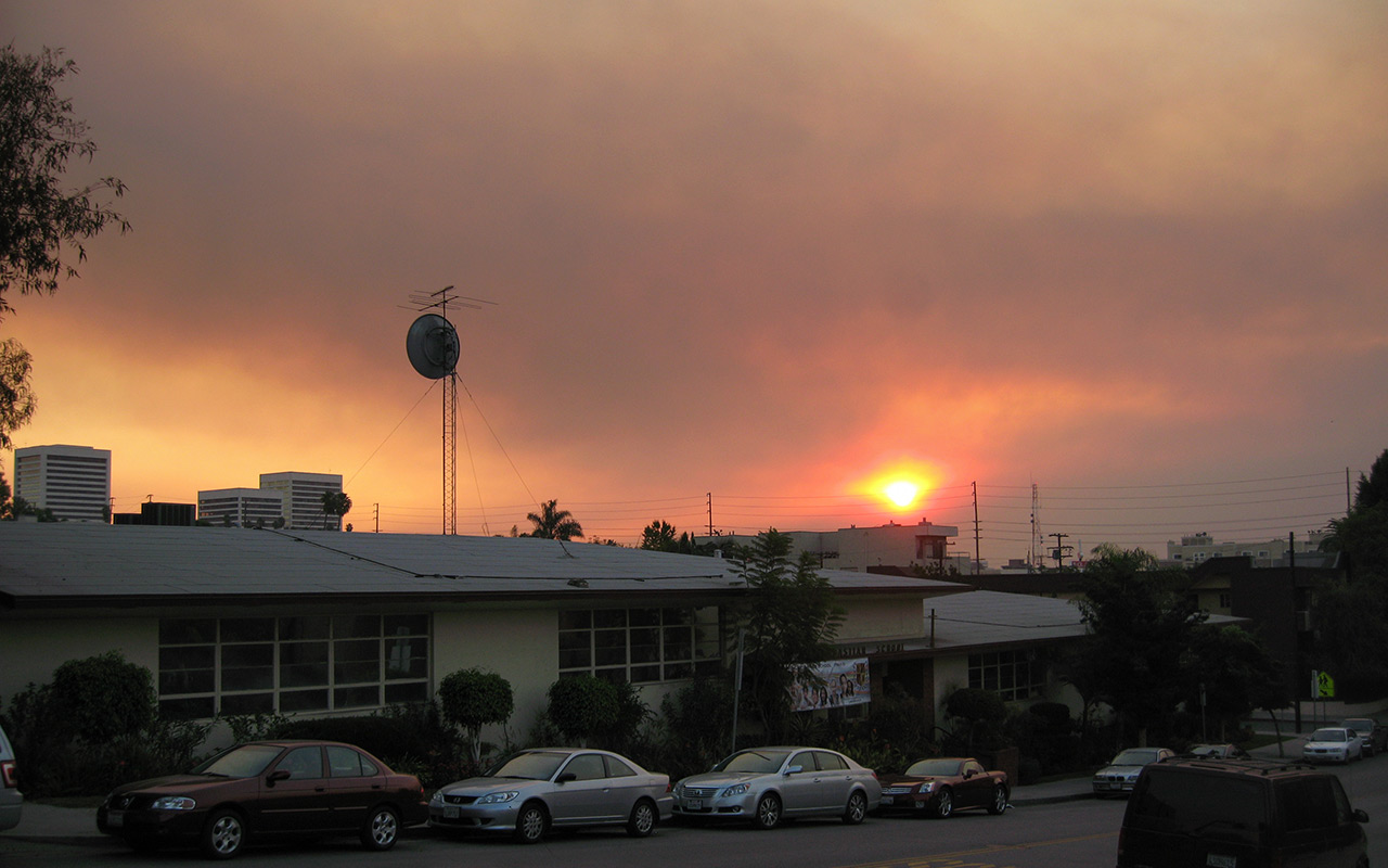 Smoke at Sunrise