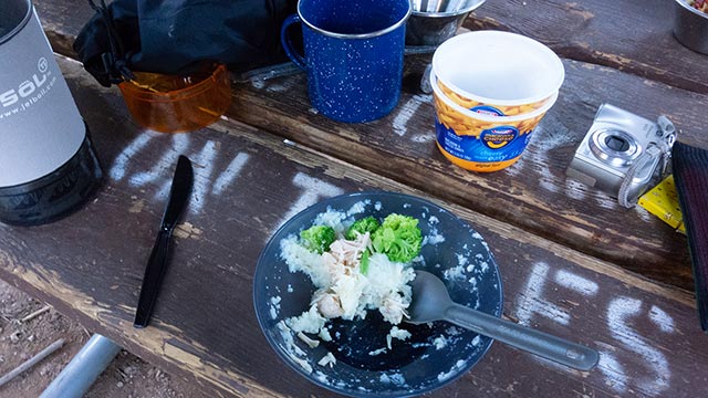 Backcountry Cooking: Chicken w/Broccoli