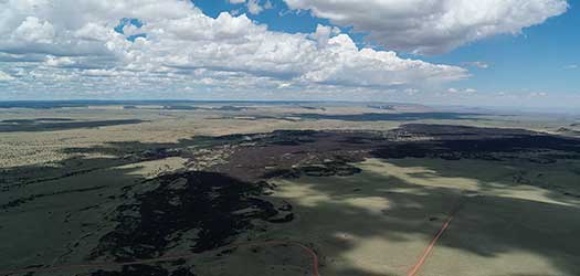 SP Crater - lava flow & Painted Desert