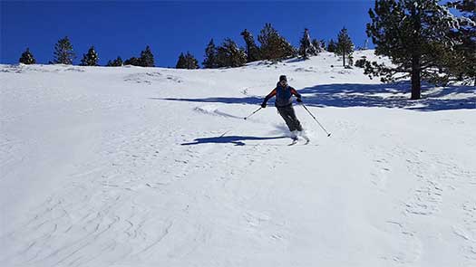 Matt Skiing Mount Pinos