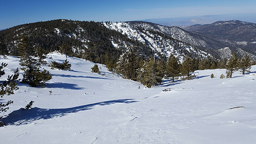 Matt Skiing Mount Pinos