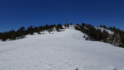 Matt Skiing Mount Pinos