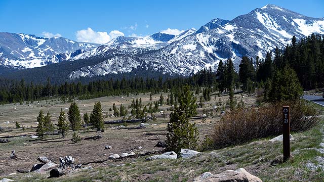 The Kuna Crest, in the Eastern Sierra, from Highway 120/Tioga Pass