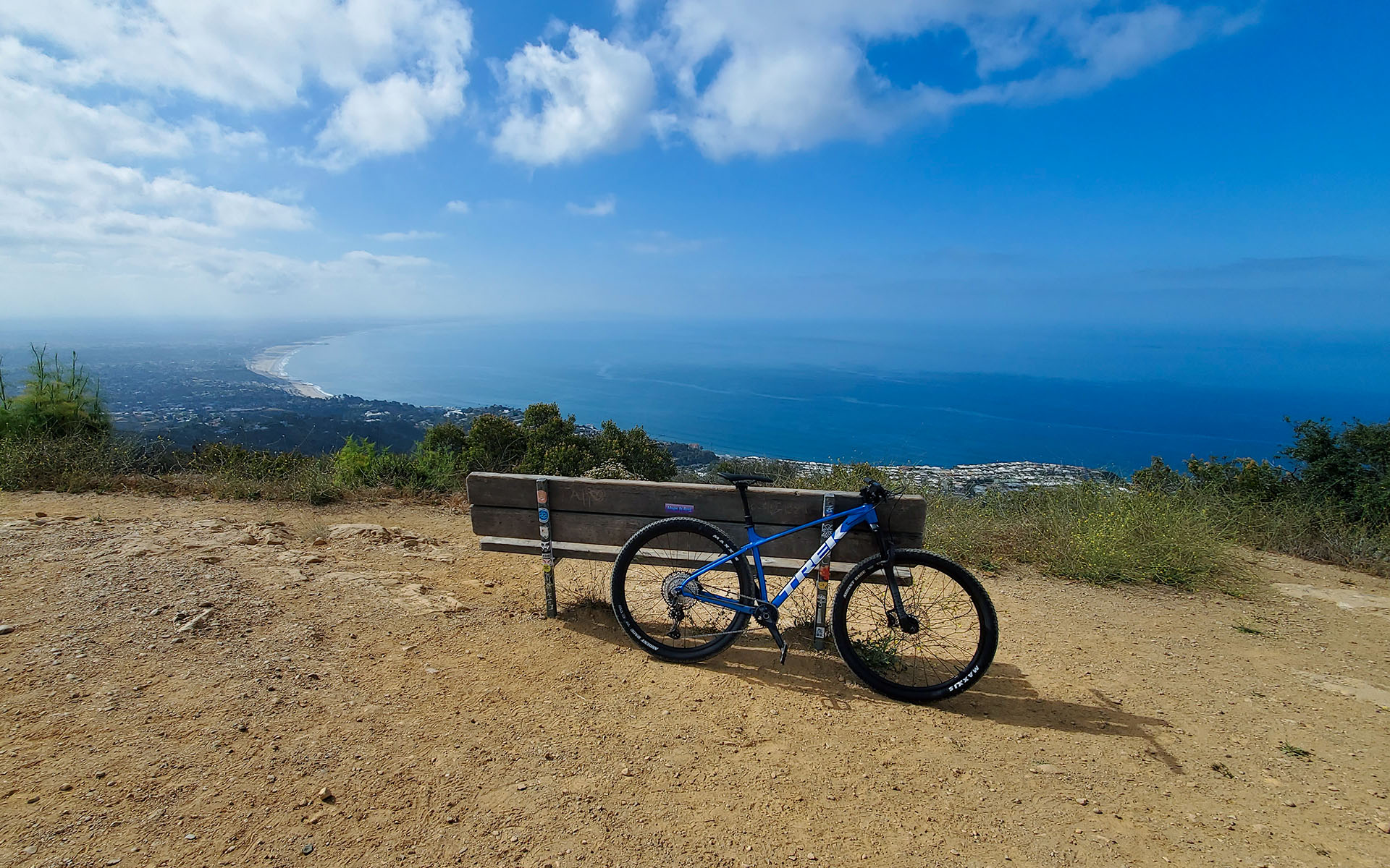 Atop Parker Mesa in the Santa Monica Mountains