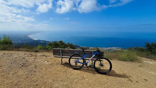 Atop Parker Mesa in the Santa Monica Mountains