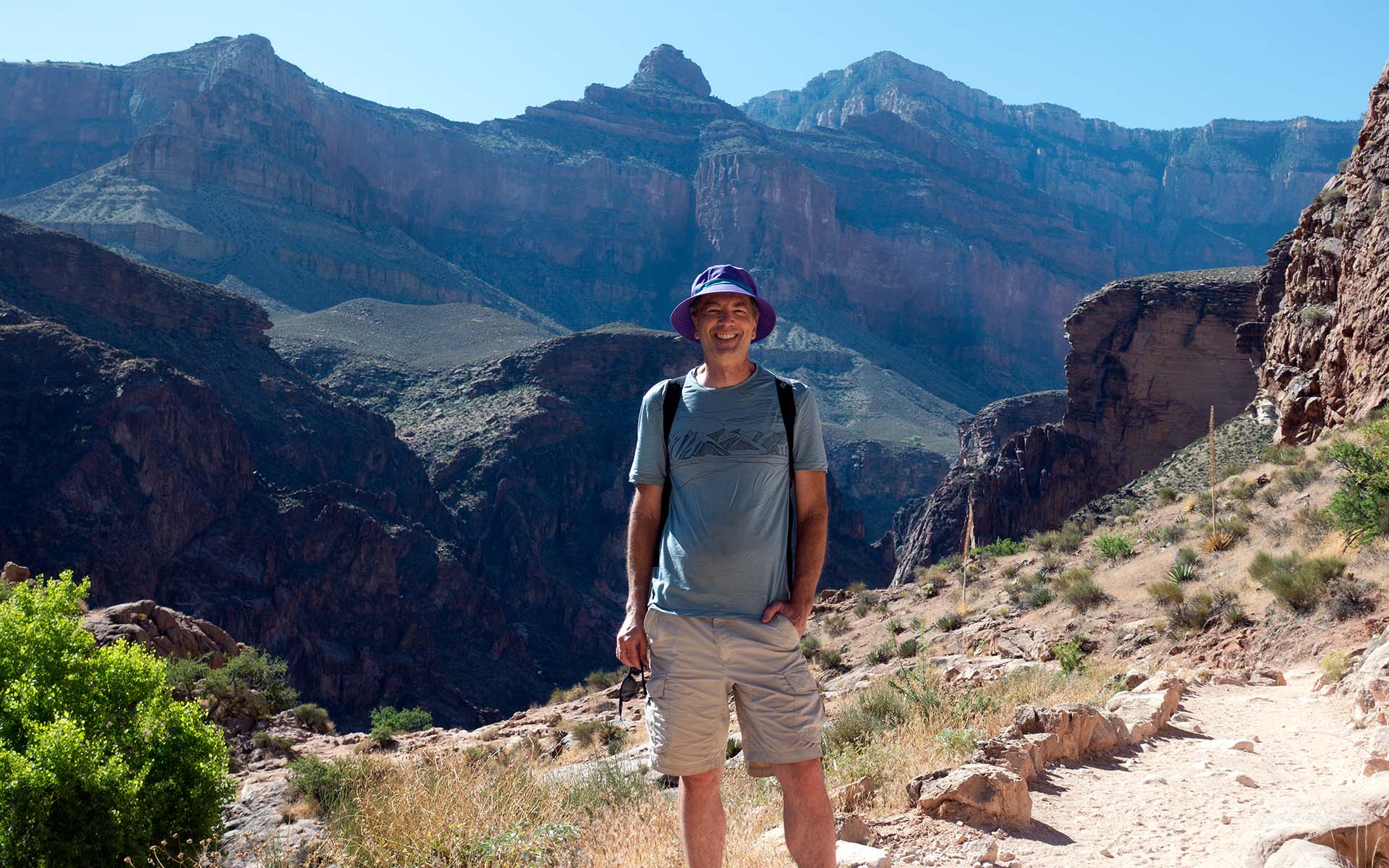Andy Lewicky and the Bright Angel Trail