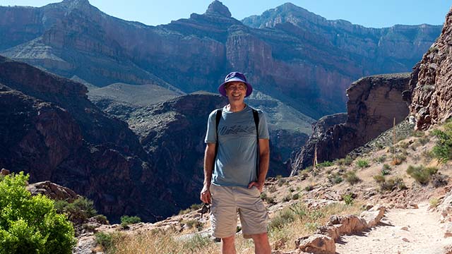 Andy Lewicky and the Bright Angel Trail