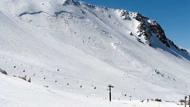 Avalanche, Mammoth Mountain, California