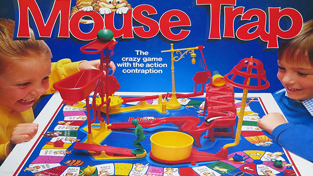 Parker Brothers Mouse Trap Game