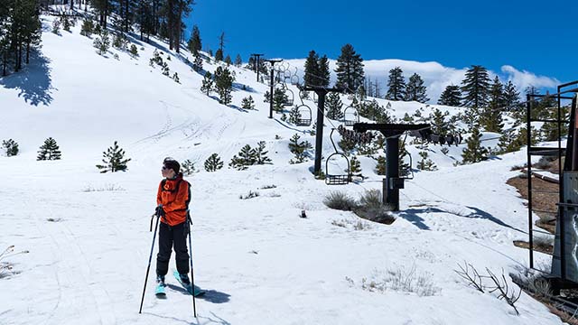 Skiing SoCal's lost ski area, Kratka Ridge