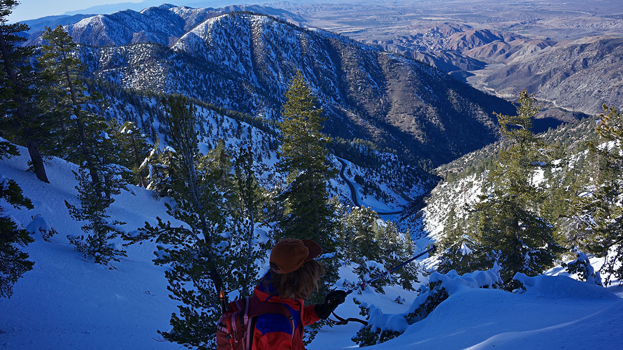 Mountains and Desert and Sea