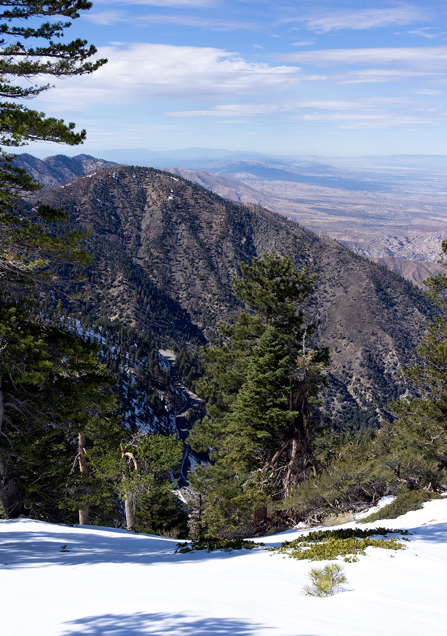 Looking toward Highway 2