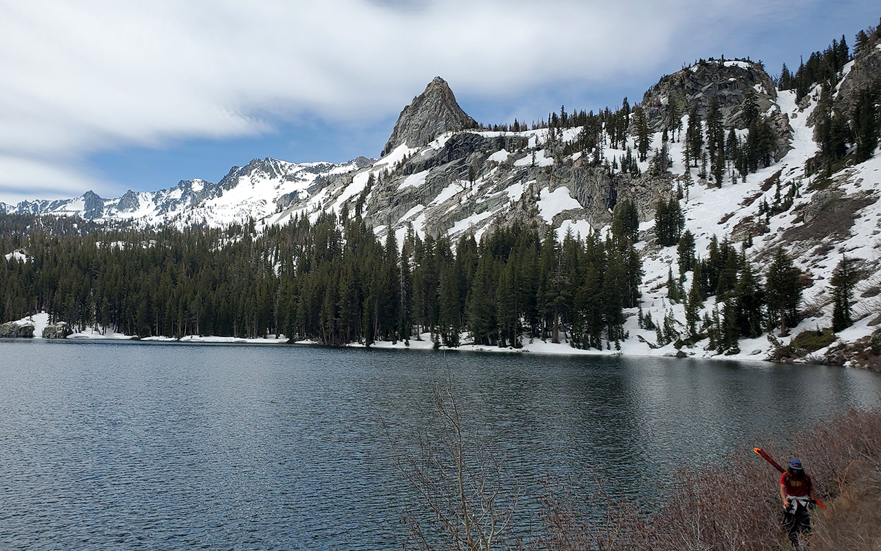 Lake George and the Headwall Gully