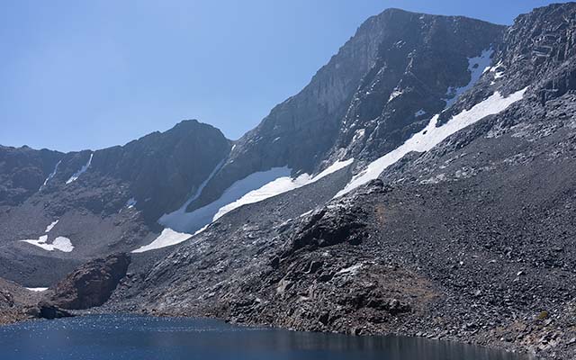 Mt. Dana & the Dana Glacier, September 15, 2025