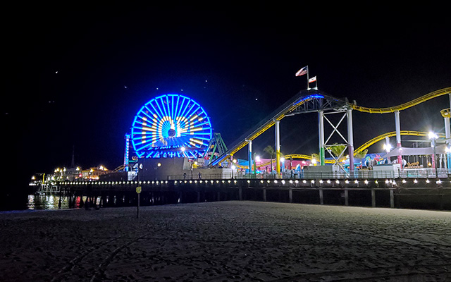 Santa Monica Pier & A Message of Hope