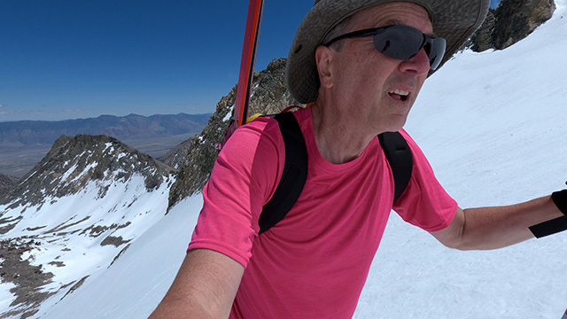 Skiing Mount Gould